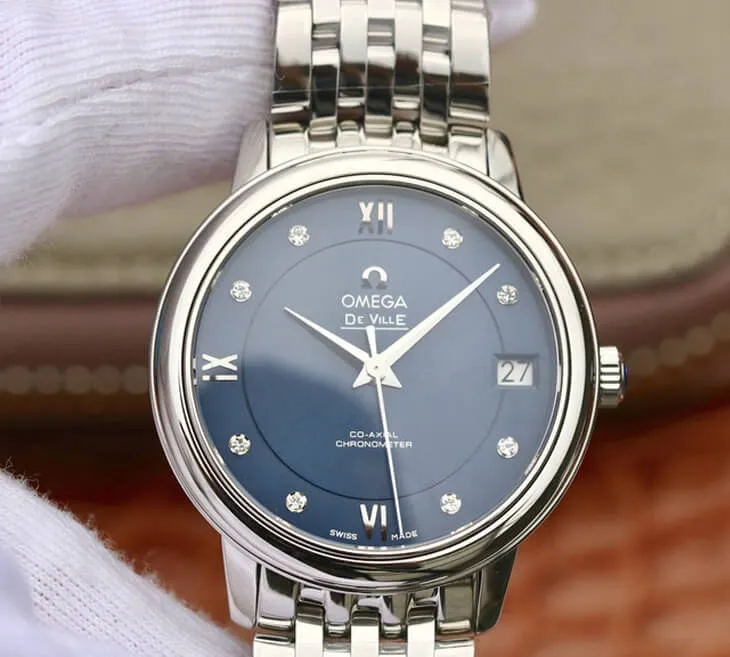 Omega De Ville 424.10.33.20.53.001 MKS Factory 1:1 Best Edition Replica Watch Stainless Steel Strap